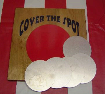 Cover The Spot Tabletop Carnival Game
